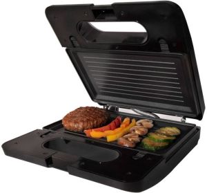 Tomado TGM2001S Multigrill 3 in 1 Inclusief tosti en wafelplaten 750 watt Zwart RVS