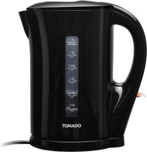 Tomado TWK1700B Waterkoker 1 7 liter Waterniveau indicator Zwart