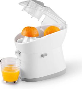 Trebs Citruspers Comfortjuicer met deksel en geïntegreerde vruchtvleesselector 99240 Wit