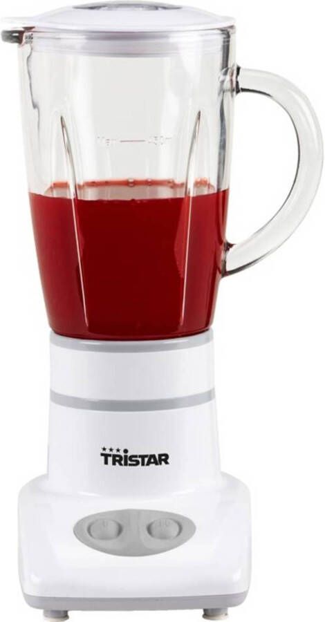 Tristar Blender BL-4431 – Blender voor smoothies shakes of babyhapjes 450 ml Glazen Kan 180 Watt
