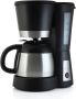 Tristar Koffiezetapparaat CM-1234 Filter-koffiezetapparaat 8-10 kopjes Isoleerkan Zwart RVS - Thumbnail 1