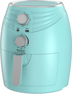 TurboTronic Af11m Airfryer Heteluchtfriteuse 3.5 Liter Turquoise