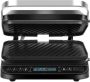TurboTronic CG900 Contactgrill – 3-in-1 Wafelijzer Panini- & Tosti-ijzer – 180° Uitklapbaar – BPA-vrij – Zwart - Thumbnail 1