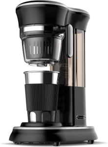 TurboTronic Cm25 Koffiezetapparaat Met Bonen 4 Kopjes Zwart