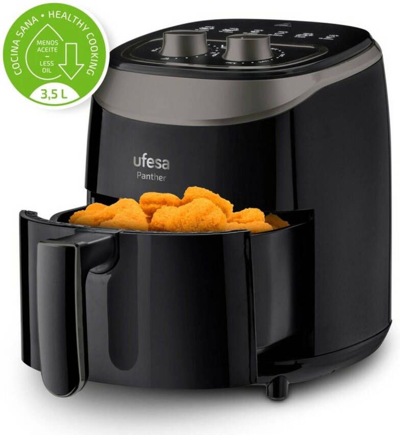 UFESA Friteuse zonder Olie PANTHER Zwart 1200 W