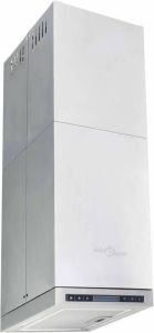 VidaXL Eilandafzuigkap LCD-scherm sensor 756 m³ u LED