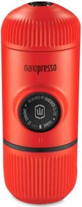 Wacaco Nanopresso Portable Espresso Machine with Protective Case rood