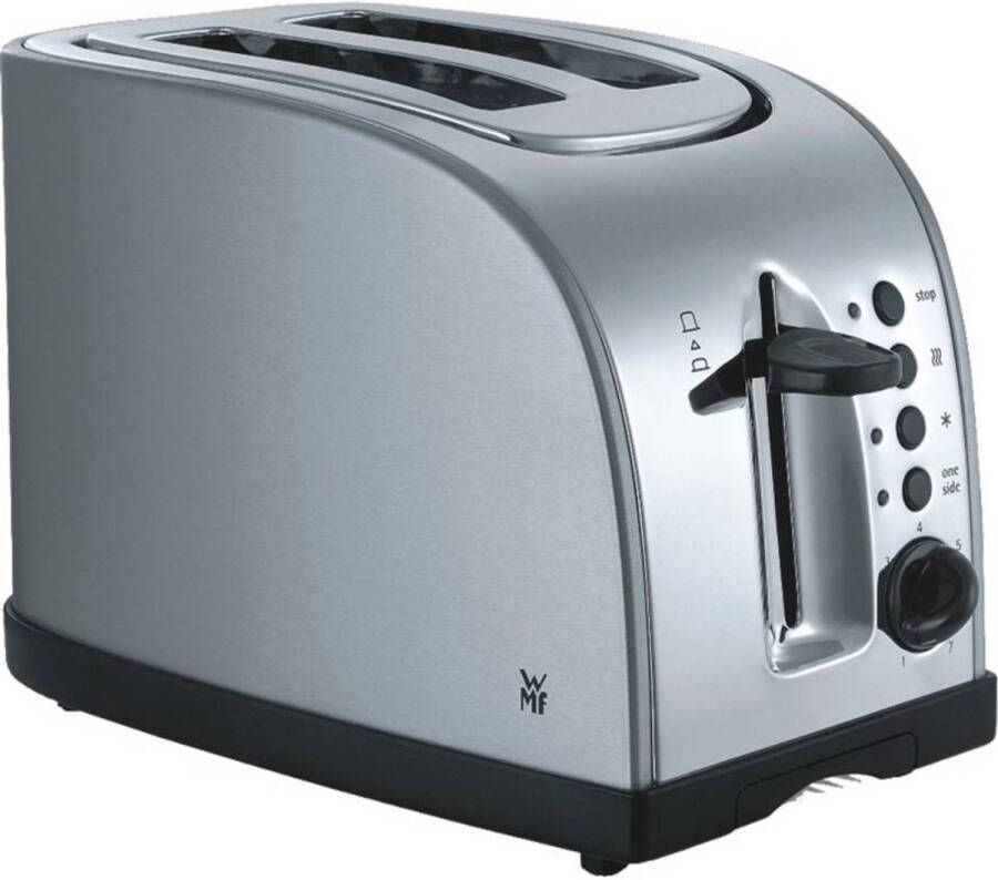 WMF Toaster Stelio met edelstalen opzethouder voor broodjes bagelfunctie - Foto 1