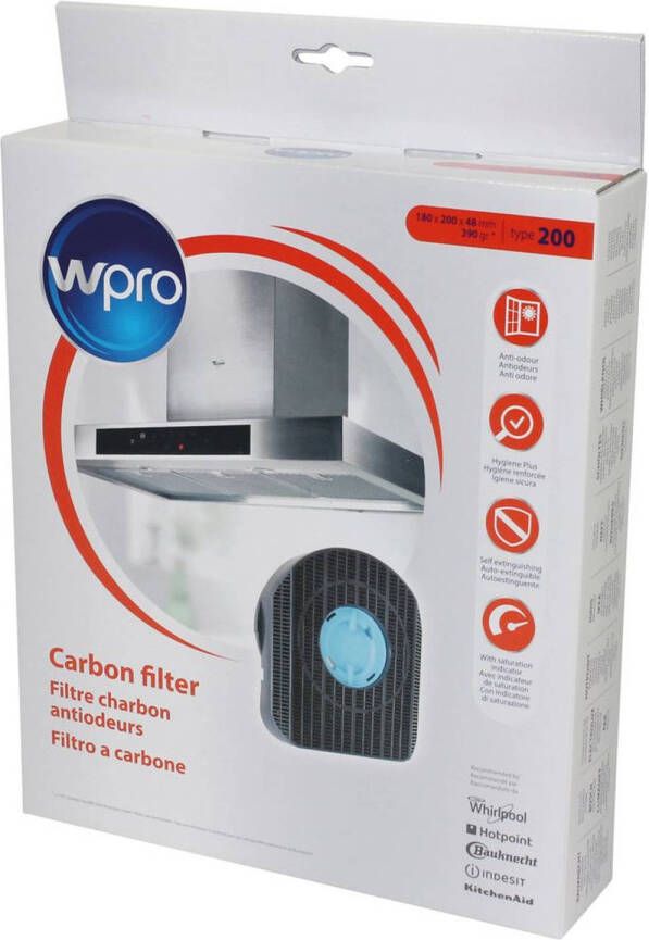 Wpro koolstoffilter Type 200