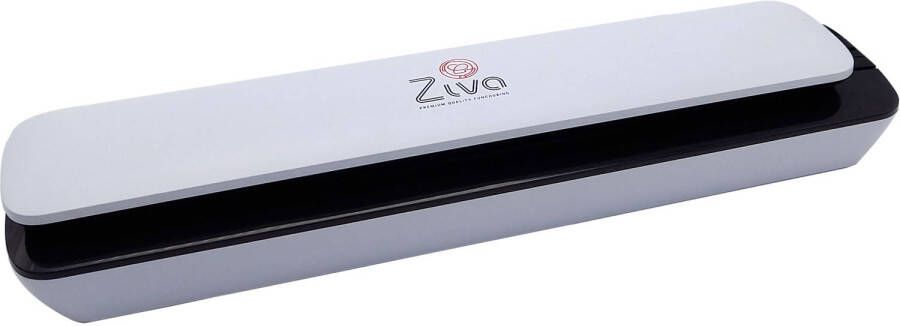 Ziva SlimTouch vacuümmachine. Compacte vacuum sealer tot -0 65bar. Perfect voor vershouden van Vs Vlees en Groente. Inclusief 5 vacuumzakken. Vacuum machine voor sous vide of eten bewaren in diepvriezer. Handig mee te nemen op reis of op te bergen - Foto 1