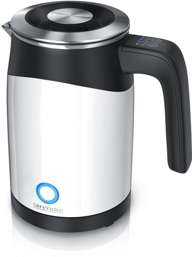0 5 l roestvrijstalen waterkoker met temperatuurinstelling in dubbelwandig design 0 5 l watervulhoeveelheid 5 temperatuurstanden instelbaar Warmhoudfunctie Energiebesparend