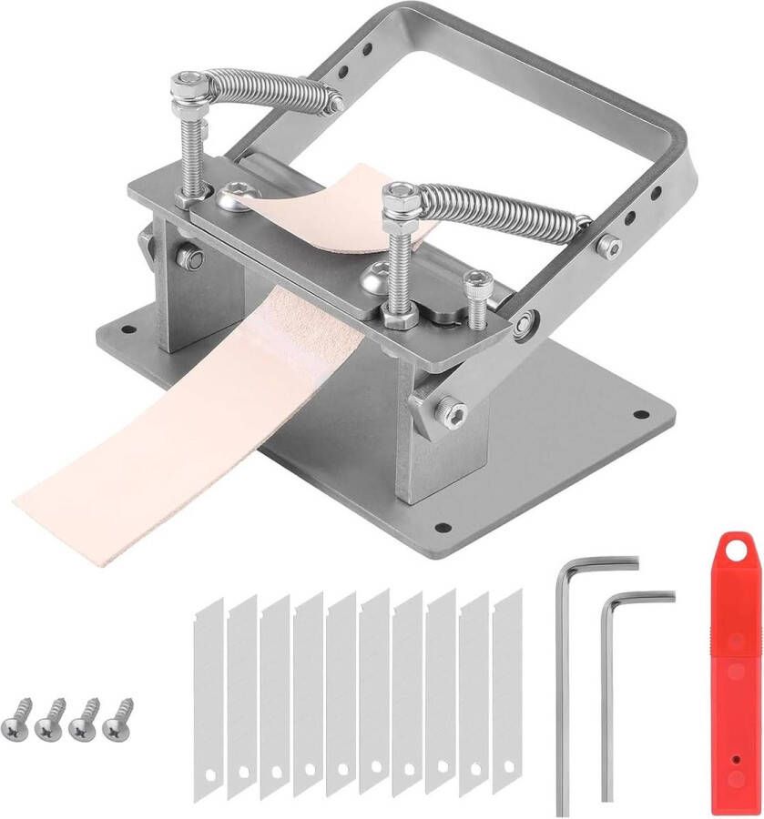 #1 Skiving Machine DIY Handleiding Verstelbare Dikte Huid Schop Dunschiller Leer Snijmachine Herstellen