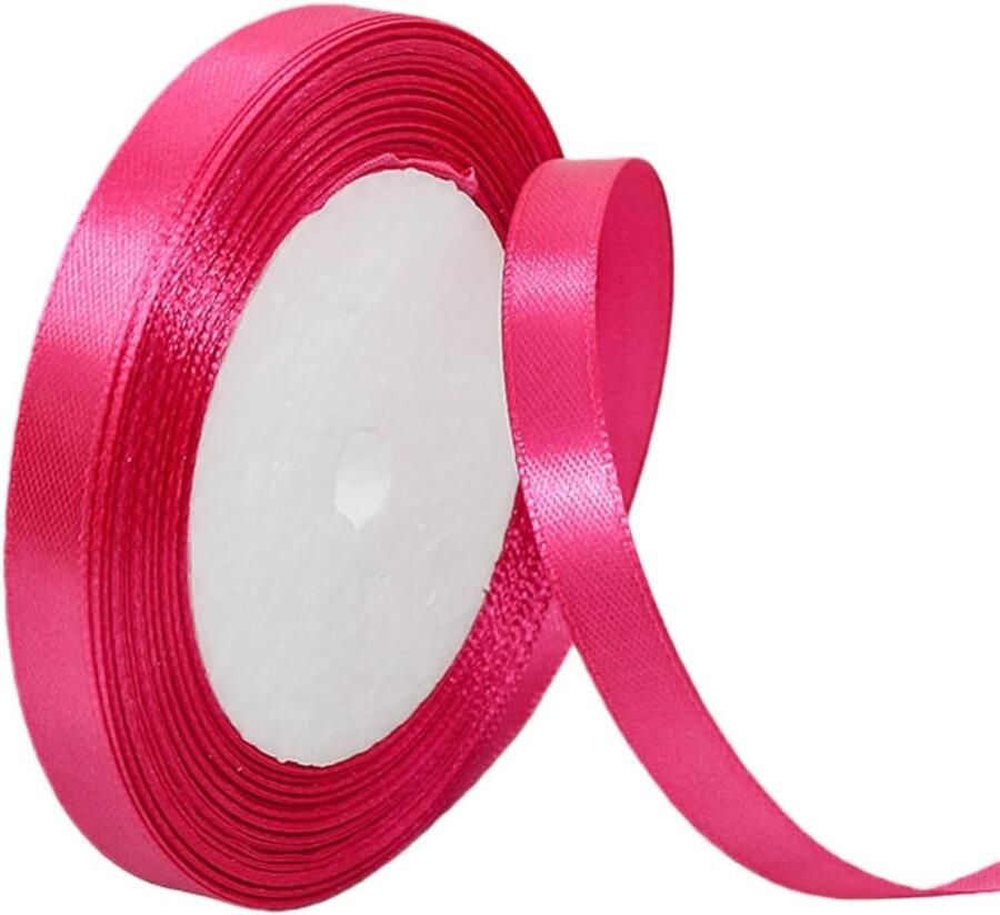 10 mm satijn lint 22 meter voor knutselen decoratie en versiering
