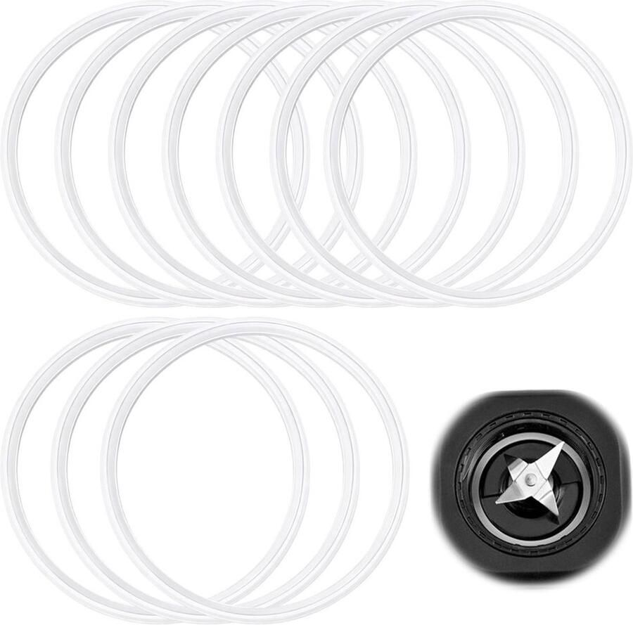 10 Stuks Rubber Afdichtringen voor Blender