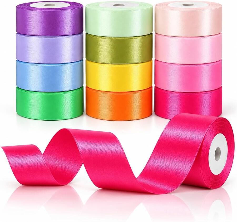 12 kleuren 25 mm x 10 m