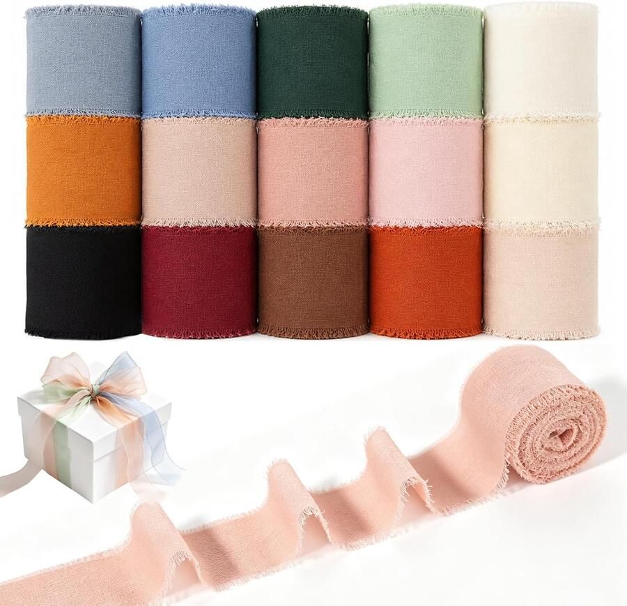 15 kleuren 4 cm x 75 m 5 m x 15 rollen
