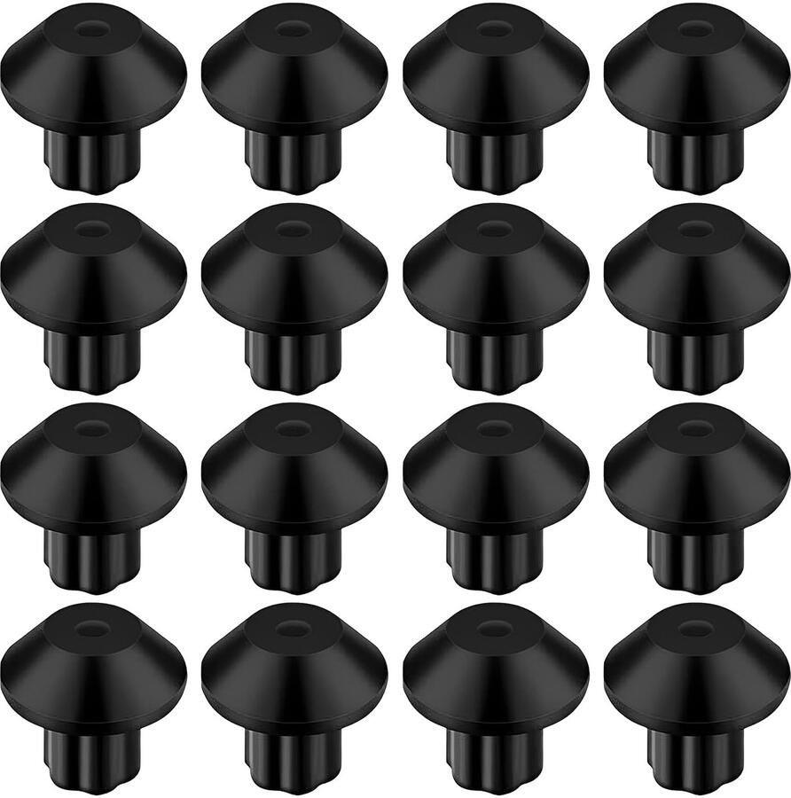 16 Stuks Vervangende Rubber Voetjes voor Kookplaat