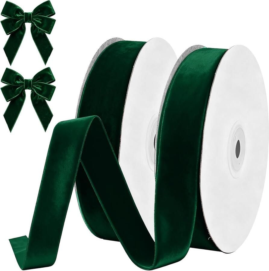 18 Meter saten lint 25 mm breedte voor cadeaus feestjes en versiering