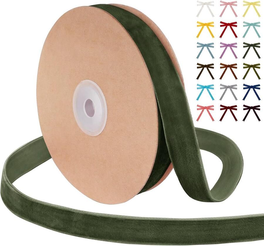 20 mm breed 9 meter groen