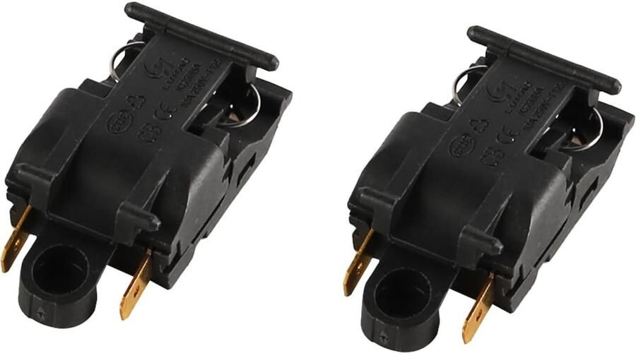 2PCS Elektrische Waterkoker Thermostaat Schakelaar Soepele Bediening Terminal Keukenapparaat Onderdelen