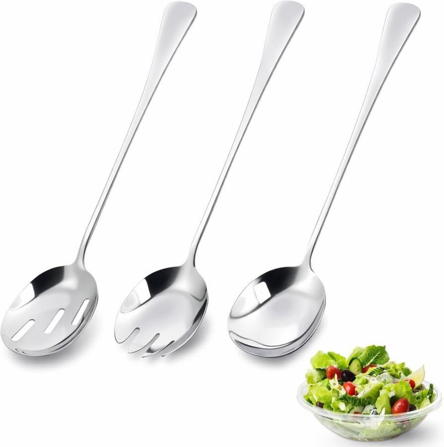 3-delige Saladeschep Set Geschikt voor Buffet