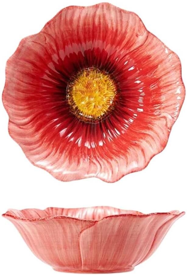 3-delige Vaatwasserbestendige Keramische Bloemenserviesset
