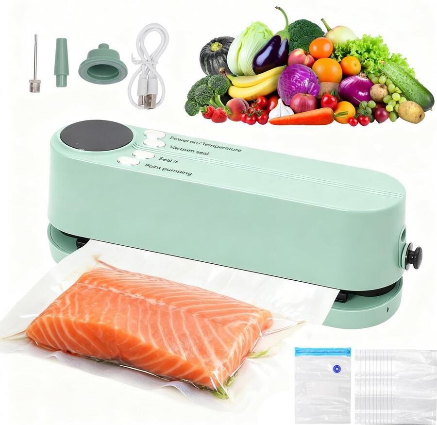 3-in-1 Vacuum Machine voor Voedselverpakking
