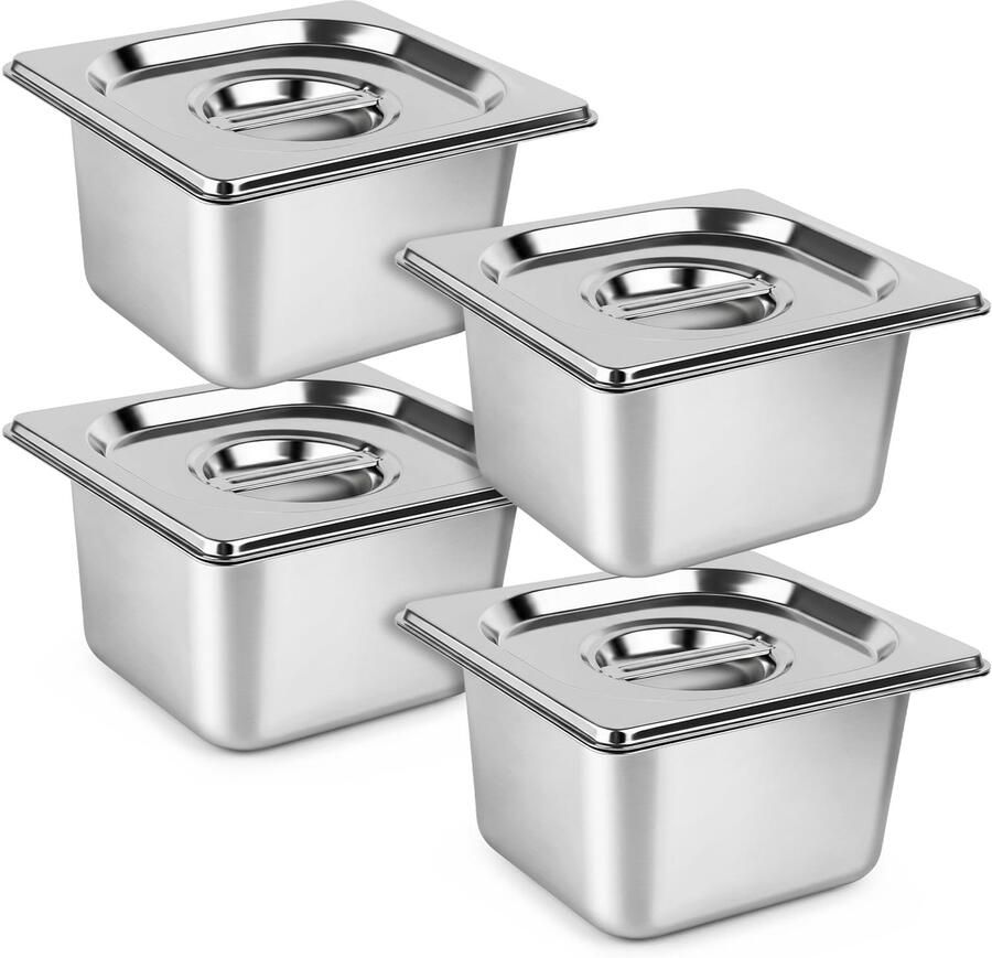 4-delige Breading Set voor Snitsels en Vlees