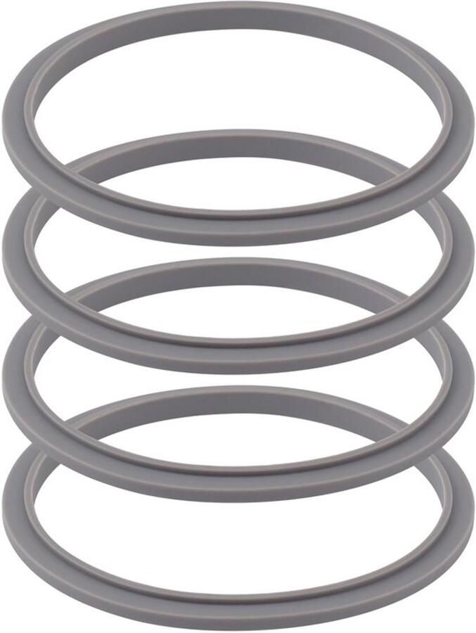 4 Stuks Blenderpakkingen voor en Siliconen Blender Vervangende Onderdelen O-ring Afdichting Pakkingaccessoires