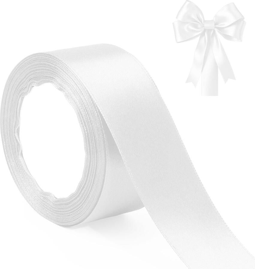 40mm satijnband voor bruiloftsdecoratie breed lint voor cadeauverpakking