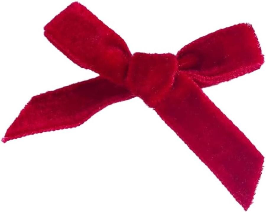 50 Mini Fluwelen Strikken Kleine Strikken Dubbelzijdige Boogjes