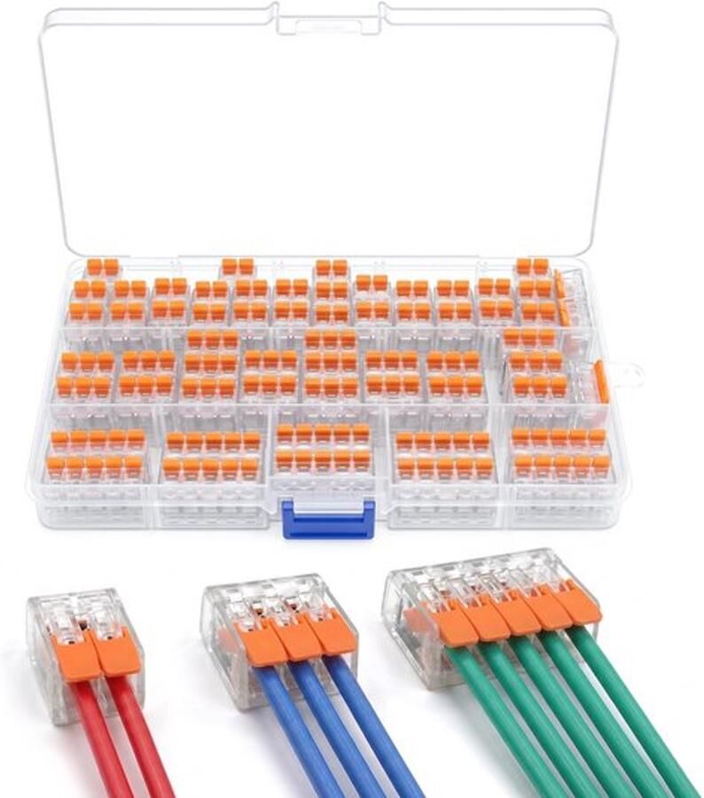 60 stuks elektrische connectoren -elektrische krimpverbinders 2 3 5