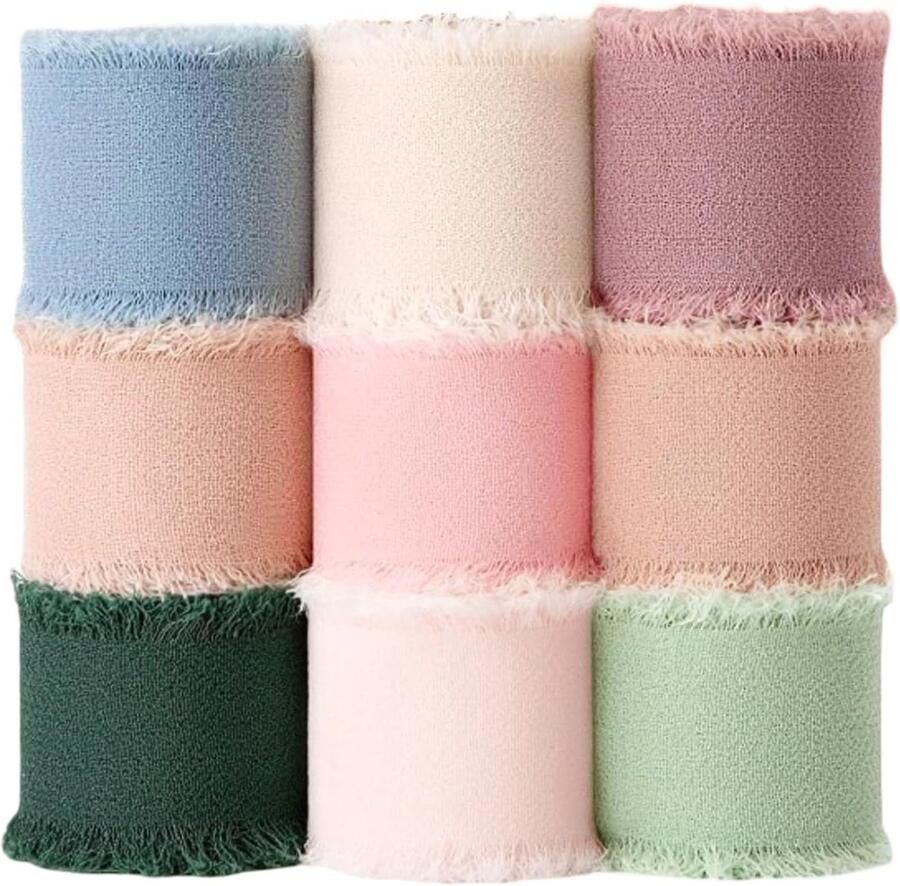 9 kleuren 2 5 cm x 24 6 m