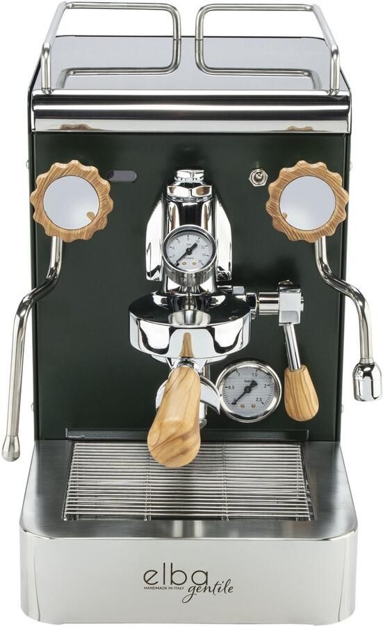 969.coffee Elba Gentile groen RAL6009 espressomachine