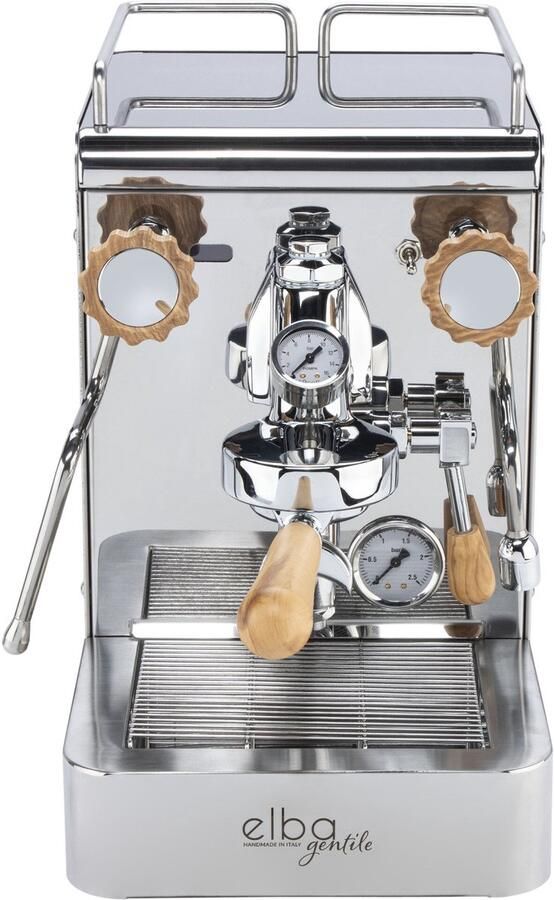 969.coffee Elba Gentile INOX espressomachine