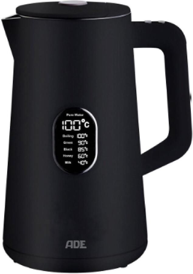 ADE KG2100-2 waterkoker 1 5 l 1800 W Zwart