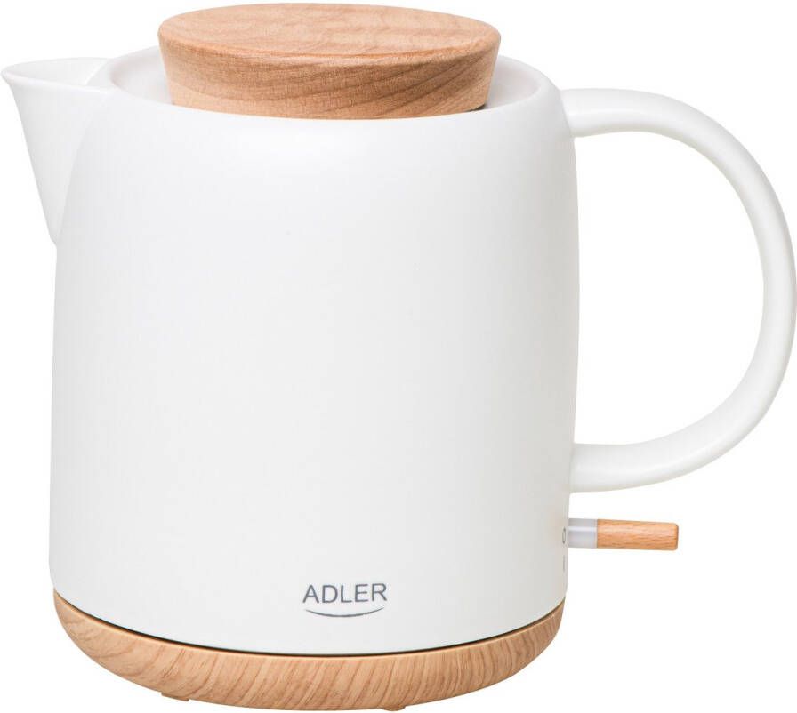 Adler AD 1304 Waterkoker keramisch 1.0L 1200W Ecru