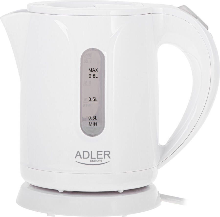 Adler AD 1371 Waterkoker kunststof camping klein formaat 0.8 liter