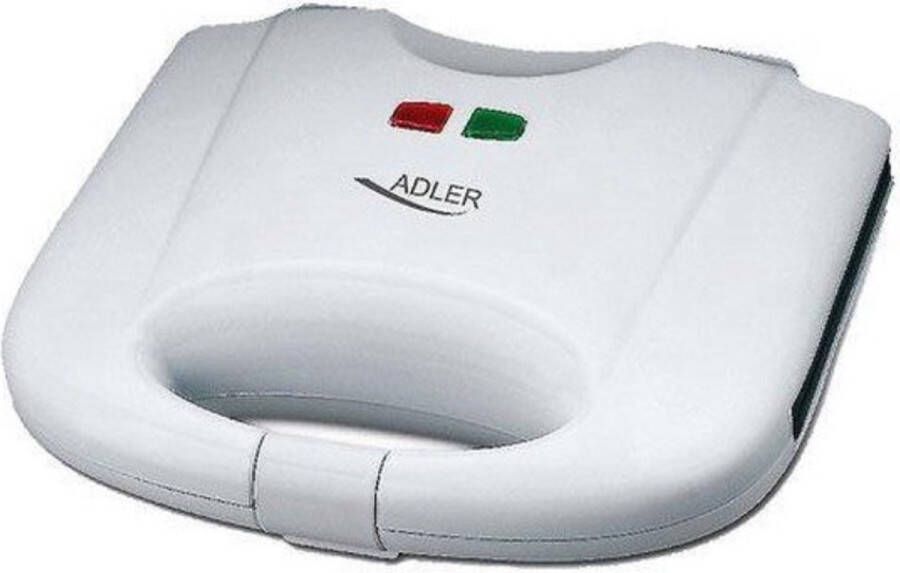 Adler AD 301 Tosti apparaat wit 750 Watt - Foto 2