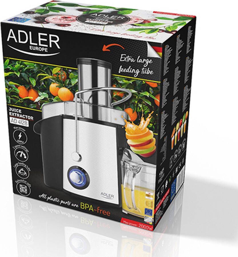 Adler AD 4128 Juice Extractor Juicer 1000 Watt - Foto 2