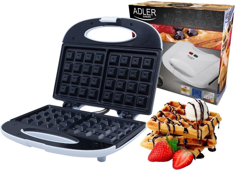 Adler AD 311 Wafelijzer 700 Watt