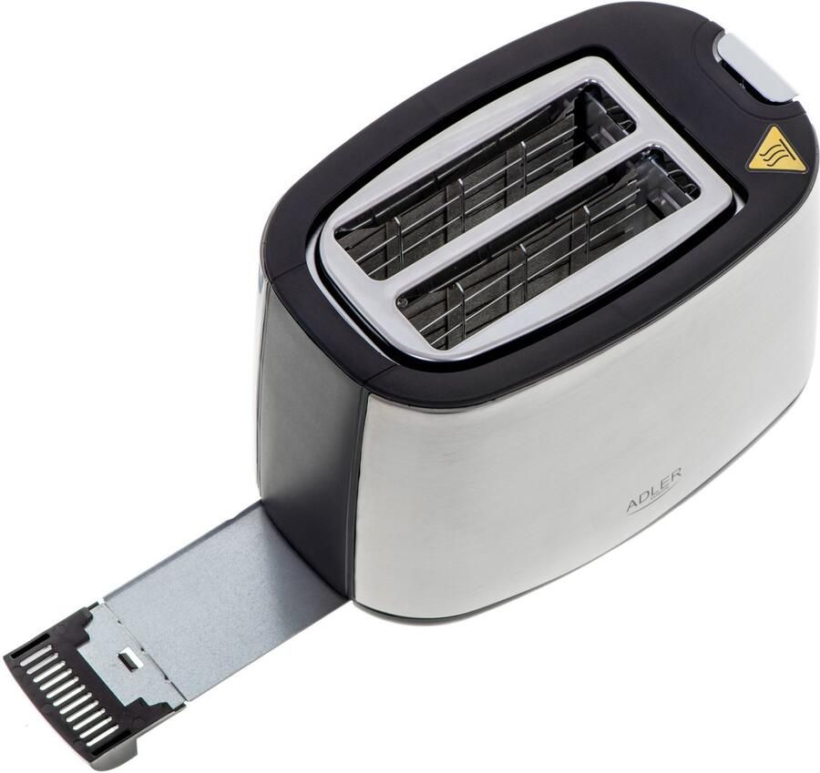 Adler Broodrooster 900W RVS AD 3214 - Foto 2