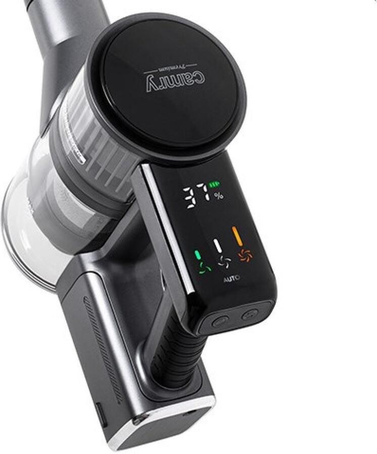 Adler Camry CR 7063 Steelstofzuiger Draadloos 31.000 Pa 100 min werktijd Inclusief 2 Accu's