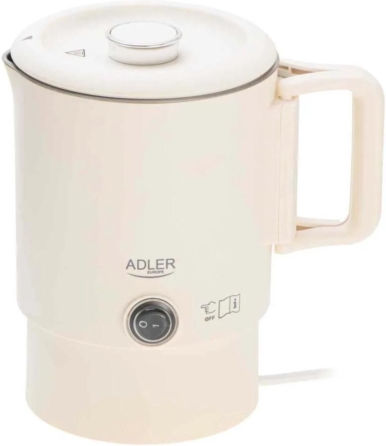 Adler Reiswaterkoker 0 8L Opvouwbaar – Compacte Waterkoker voor Reizen – AD 1388B