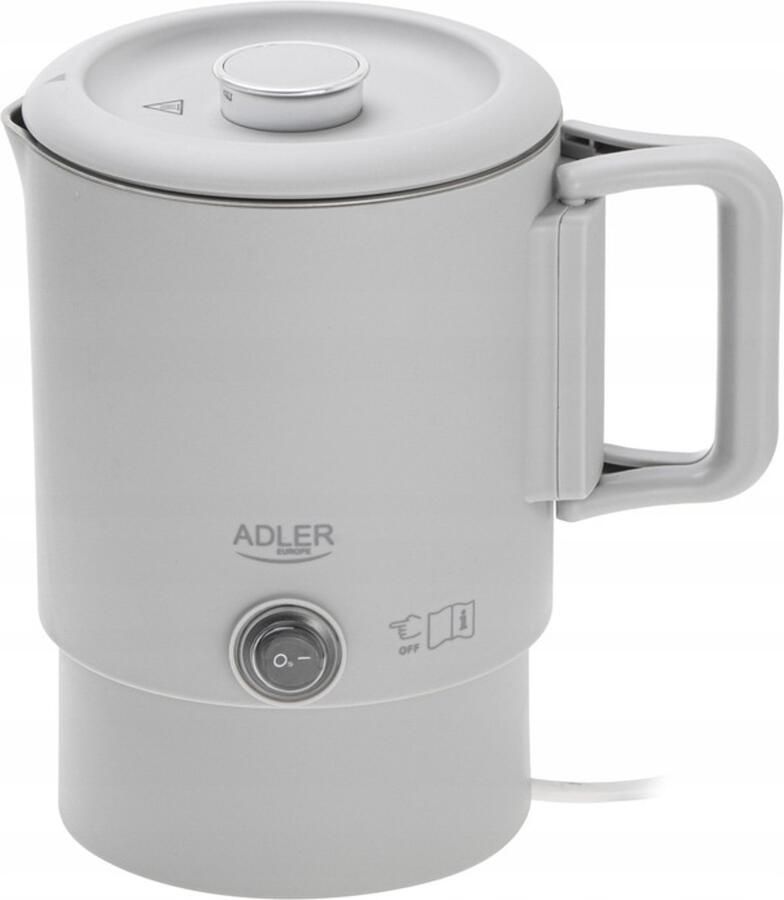 Adler Reiswaterkoker 0 8L Opvouwbaar – Compacte Waterkoker voor Reizen – AD 1388G