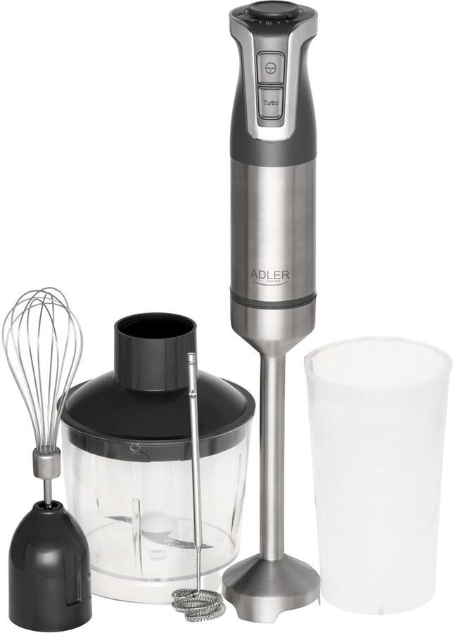 Adler Staafmixer Multifunctioneel 1800W Turbofunctie AD 4627 g Grijs