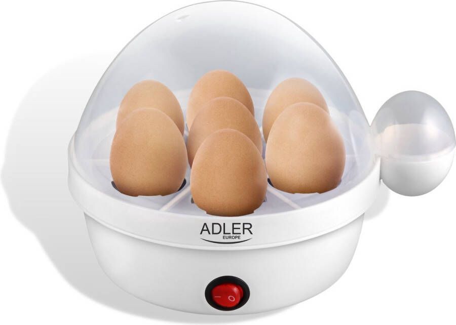 Adler Moederdag cadeautje-Eierkoker electrisch Geschikt voor 7 eieren - Foto 1