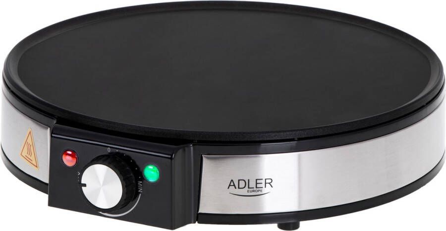 Adler Top Choice Crepe maker Elektrische pannenkoeken maker 30 cm - Foto 2