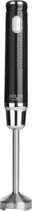 Adler Top Choice Staafmixer Stick blender 300 Watt Zwart RVS