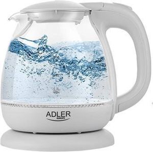 Adler Top Choice Waterkoker grijs 1100 watt 1 liter